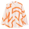 Gaffer&fluf Women's Raglan Sleeves Shirt-flame Red In Red