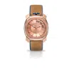 GAGÀ MILANO GAGA MILANO QUARTZ FRAME ONE ROSE GOLD-TONE DIAL UNISEX WATCH 7051FR01R0FLNM0