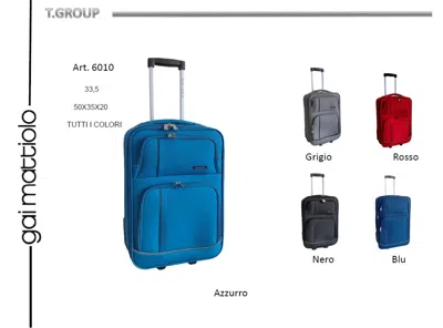 Gai Mattiolo Bags And Trolley Trolley In Turchese