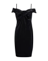 Gai Mattiolo Gm Woman Mini Dress Black Size 8 Polyester, Elastane