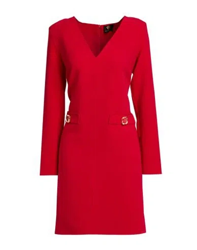 Gai Mattiolo Gm Woman Mini Dress Red Size 10 Polyester, Viscose, Elastane