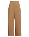 Gai Mattiolo Gm Woman Pants Camel Size 12 Polyester, Elastane