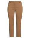 Gai Mattiolo Gm Woman Pants Camel Size 14 Polyester, Elastane In Sand