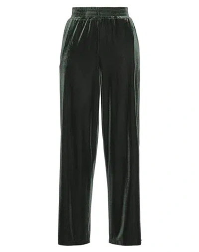 Gai Mattiolo Gm Woman Pants Dark Green Size 10 Polyester, Elastane