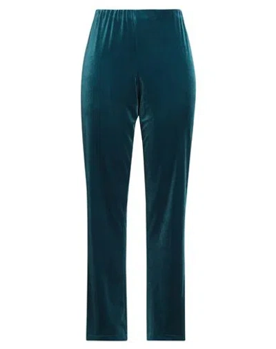 Gai Mattiolo Gm Woman Pants Deep Teal Size 14 Polyester, Elastane