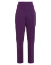 Gai Mattiolo Gm Woman Pants Purple Size 16 Polyester, Viscose, Nylon, Elastane In Purple