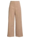 Gai Mattiolo Gm Woman Pants Sand Size 14 Polyester, Elastane In Neutral