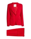 Gai Mattiolo Gm Woman Suit Red Size 6 Polyester, Elastane In Red