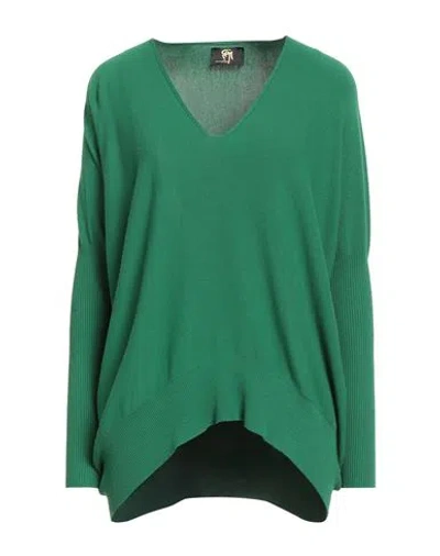 Gai Mattiolo Gm Woman Sweater Green Size S/m Viscose, Polyester