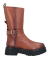 Gai Mattiolo Woman Knee Boots Tan Size 7 Soft Leather In Brown