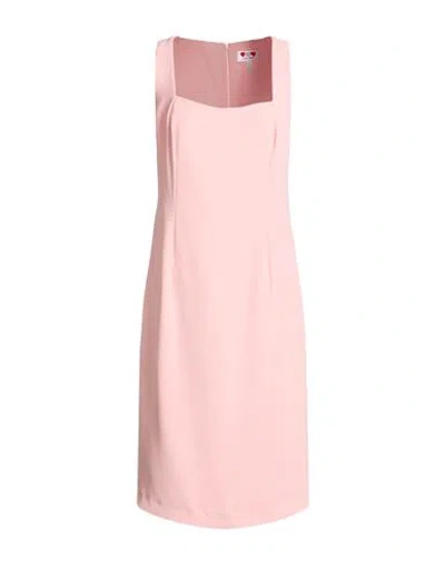 Gai Mattiolo Love To Love Woman Midi Dress Pink Size 14 Polyester, Elastane