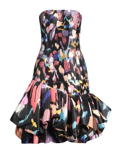Gai Mattiolo Love To Love Woman Mini Dress Black Size 8 Polyester