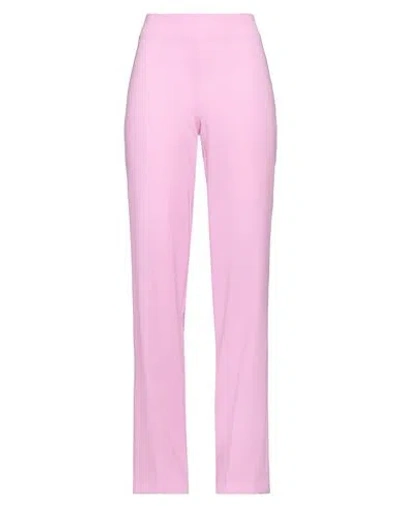 Gai Mattiolo Love To Love Woman Pants Mauve Size 4 Polyester In Pink