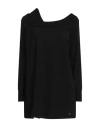 Gai Mattiolo Love To Love Woman Sweater Black Size S Wool, Acrylic In Black