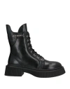 Gai Mattiolo Woman Ankle Boots Black Size 11 Polyurethane In Black