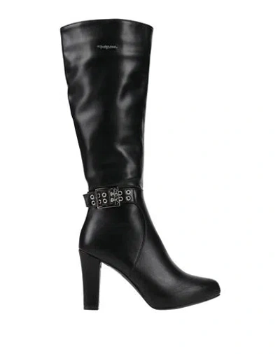 Gai Mattiolo Woman Knee Boots Black Size 11 Polyurethane