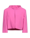 Gai Mattiolo Woman Jacket Fuchsia Size 12 Polyester In Pink
