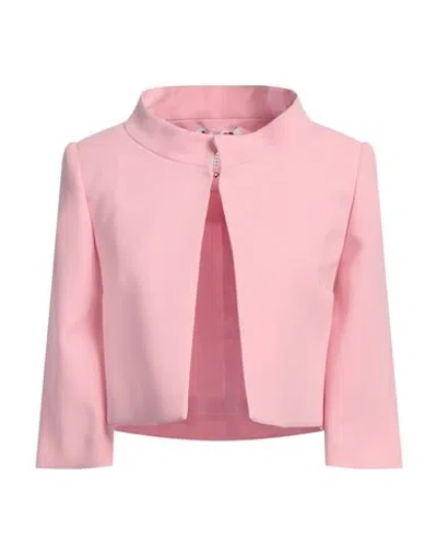 Gai Mattiolo Woman Jacket Light Pink Size 4 Polyester In Pink
