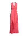 Gai Mattiolo Long Dresses In Red