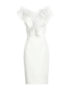 Gai Mattiolo Woman Midi Dress White Size 6 Polyester