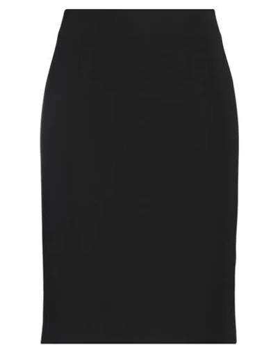 Gai Mattiolo Woman Midi Skirt Black Size 16 Polyester