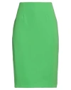 Gai Mattiolo Woman Midi Skirt Green Size 6 Polyester