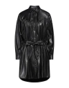 Gai Mattiolo Woman Mini Dress Black Size 4 Polyurethane, Polyester In Black