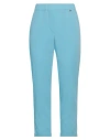 Gai Mattiolo Woman Pants Azure Size 10 Polyester, Elastane In Blue