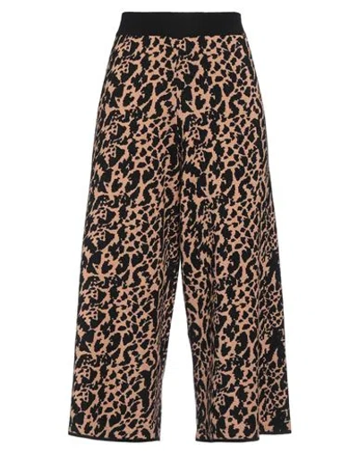 Gai Mattiolo Woman Pants Beige Size M Viscose, Merino Wool, Polyamide, Elastane