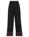 GAI MATTIOLO GAI MATTIOLO WOMAN PANTS BLACK SIZE L VISCOSE, MERINO WOOL, POLYAMIDE, ELASTANE