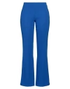 Gai Mattiolo Woman Pants Bright Blue Size 12 Polyester