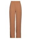 Gai Mattiolo Woman Pants Camel Size 14 Polyester In Beige