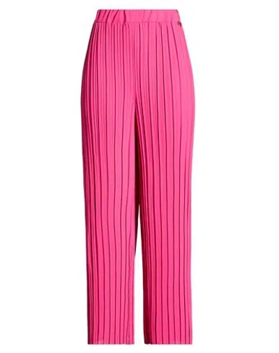 Gai Mattiolo Woman Pants Fuchsia Size 16 Polyester In Pink