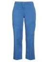 Gai Mattiolo Woman Pants Light Blue Size 10 Cotton, Elastane