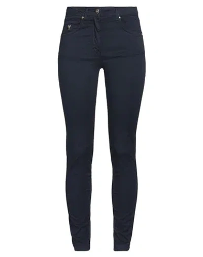 Gai Mattiolo Woman Pants Midnight Blue Size 4 Cotton, Elastane