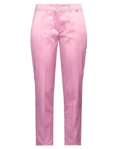 Gai Mattiolo Woman Pants Pink Size 6 Polyester, Elastane