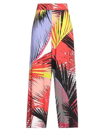Gai Mattiolo Woman Pants Red Size 10 Viscose, Polyester