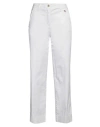 Gai Mattiolo Woman Pants White Size 8 Cotton, Elastane