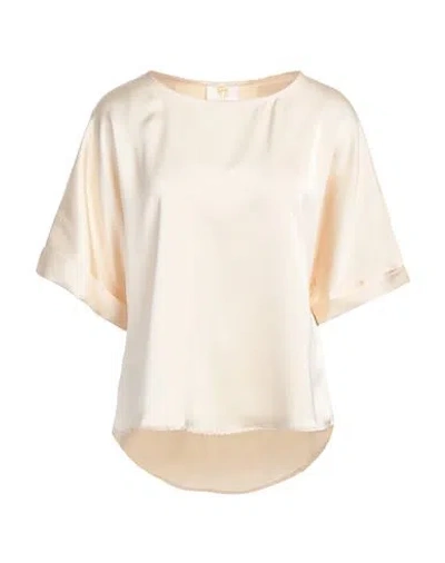 Gai Mattiolo Woman Top Beige Size 6 Polyester In Neutral