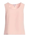 Gai Mattiolo Woman Top Blush Size 12 Polyester In Pink