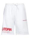 Gaïa Gaïa Woman Shorts & Bermuda Shorts White Size Xs Cotton In White