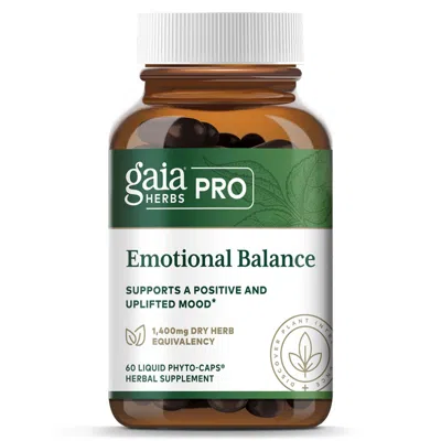 Gaia Herbs Pro Emotional Balance - 60 Capsules In White