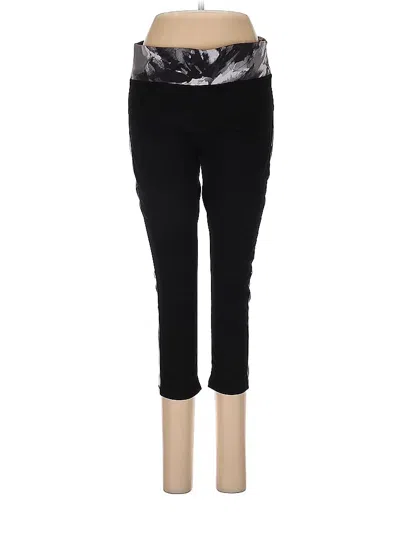 Pre-owned Gaiam Active Pants In Black