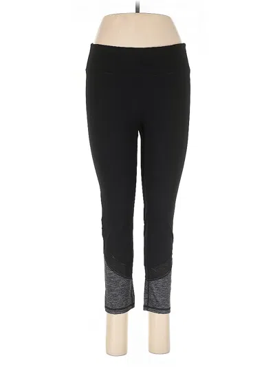 Pre-owned Gaiam Active Pants In Black