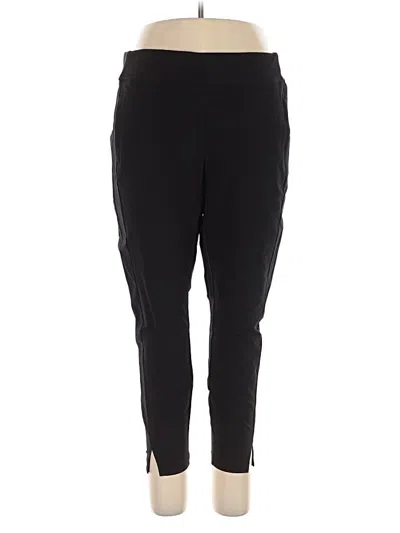 Pre-owned Gaiam Active Pants In Black