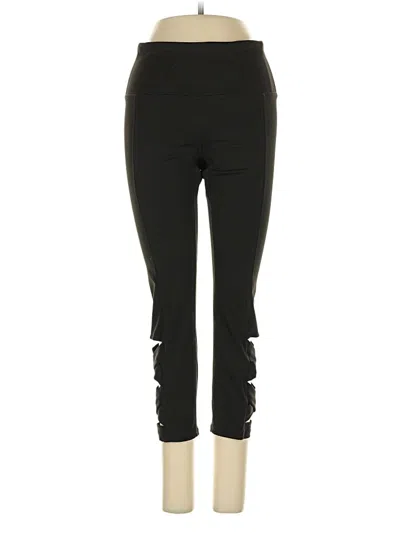 Pre-owned Gaiam Active Pants In Black