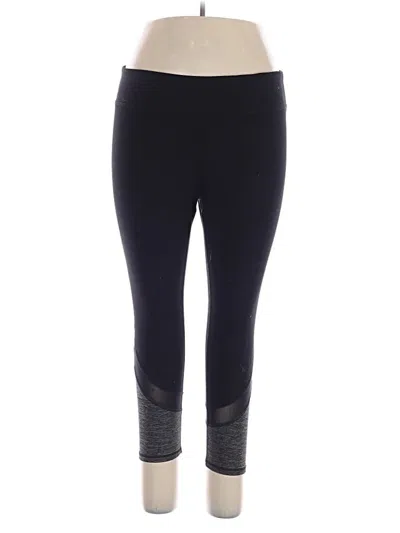Pre-owned Gaiam Active Pants In Black