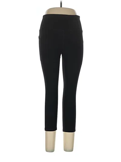 Pre-owned Gaiam Active Pants In Black