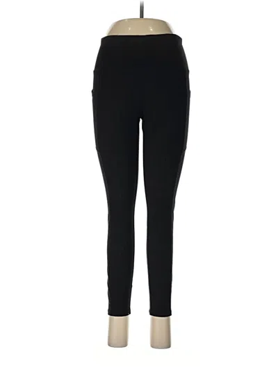 Pre-owned Gaiam Active Pants In Black