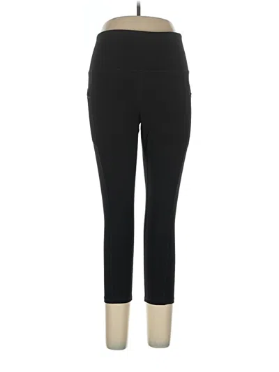 Pre-owned Gaiam Active Pants In Black